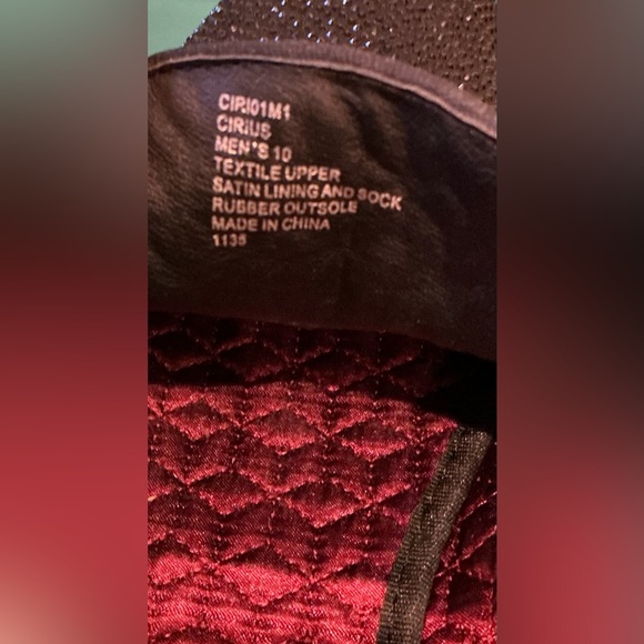 Steve Madden Cirius Black Crystal Slip-On Loafers Size 10 - Picture 6 of 7